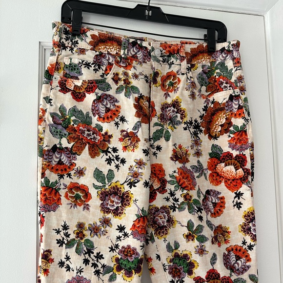 Anthropologie Pilcro Floral Ikat Stet pants - Picture 3 of 11